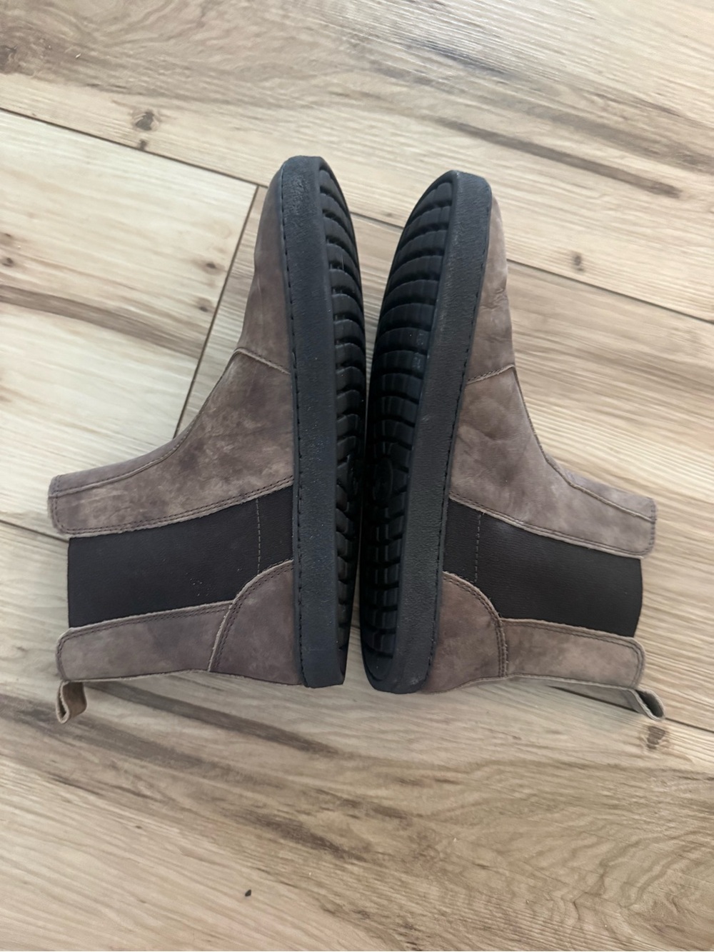Groundies Women's Chelsea Booties in Taupe Gray EU 37 - Picture 5 of 10